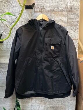 Carhartt | Storm Defender "Monterey" Lightweight Rainjacket - Women's L, Black